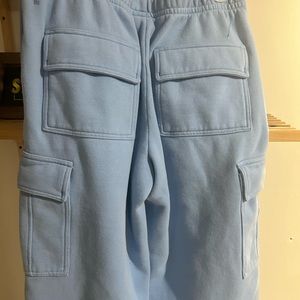 Aritzia "The cozy" sweatpant in periwinkle blue